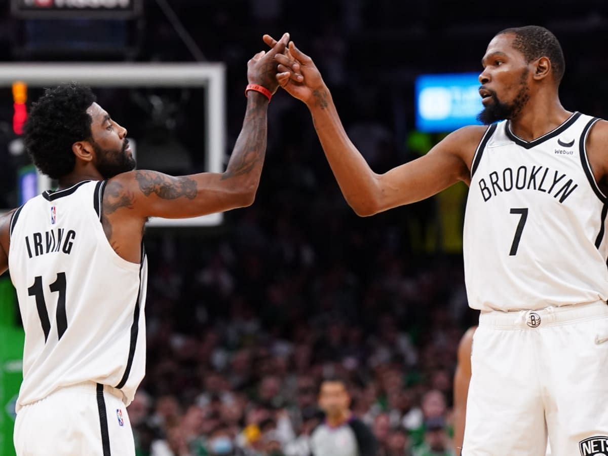 Kevin Durant and Kyrie Irving could remain at The Barclays Center. [Photo: Sports Illustrated]