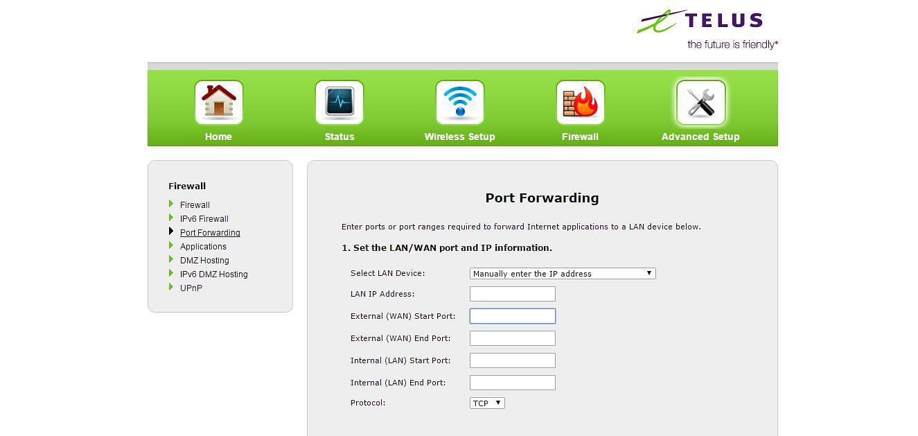 Port Forwarding for Game Server Hosting