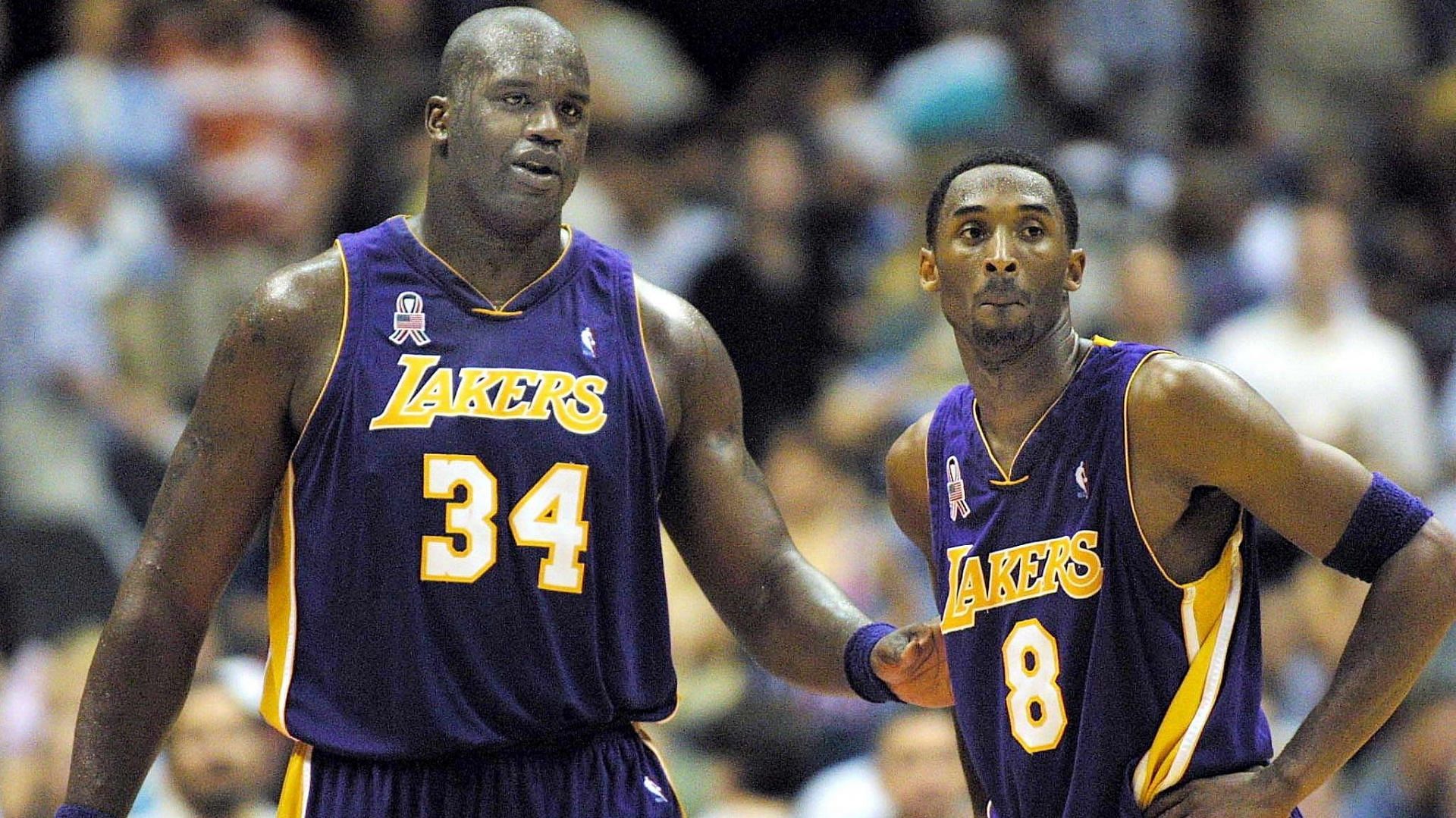 The Shaquille O'Neal and Kobe Bryant tandem was one of the most dominant in NBA history. [Photo: USA Today]