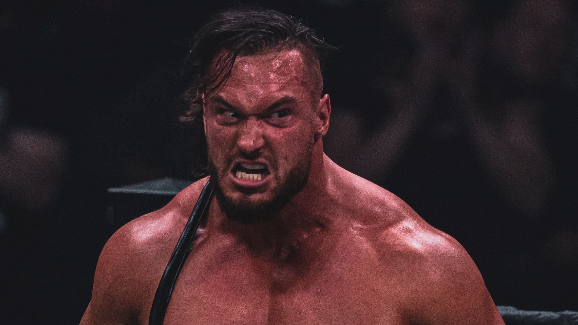 Wardlow at an AEW Dynamite event in 2022 (credit: Jay Lee Photography)