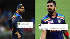 IND vs ZIM 2022: KL Rahul and Virat Kohli trolled by fans for skipping Zimbabwe ODIs