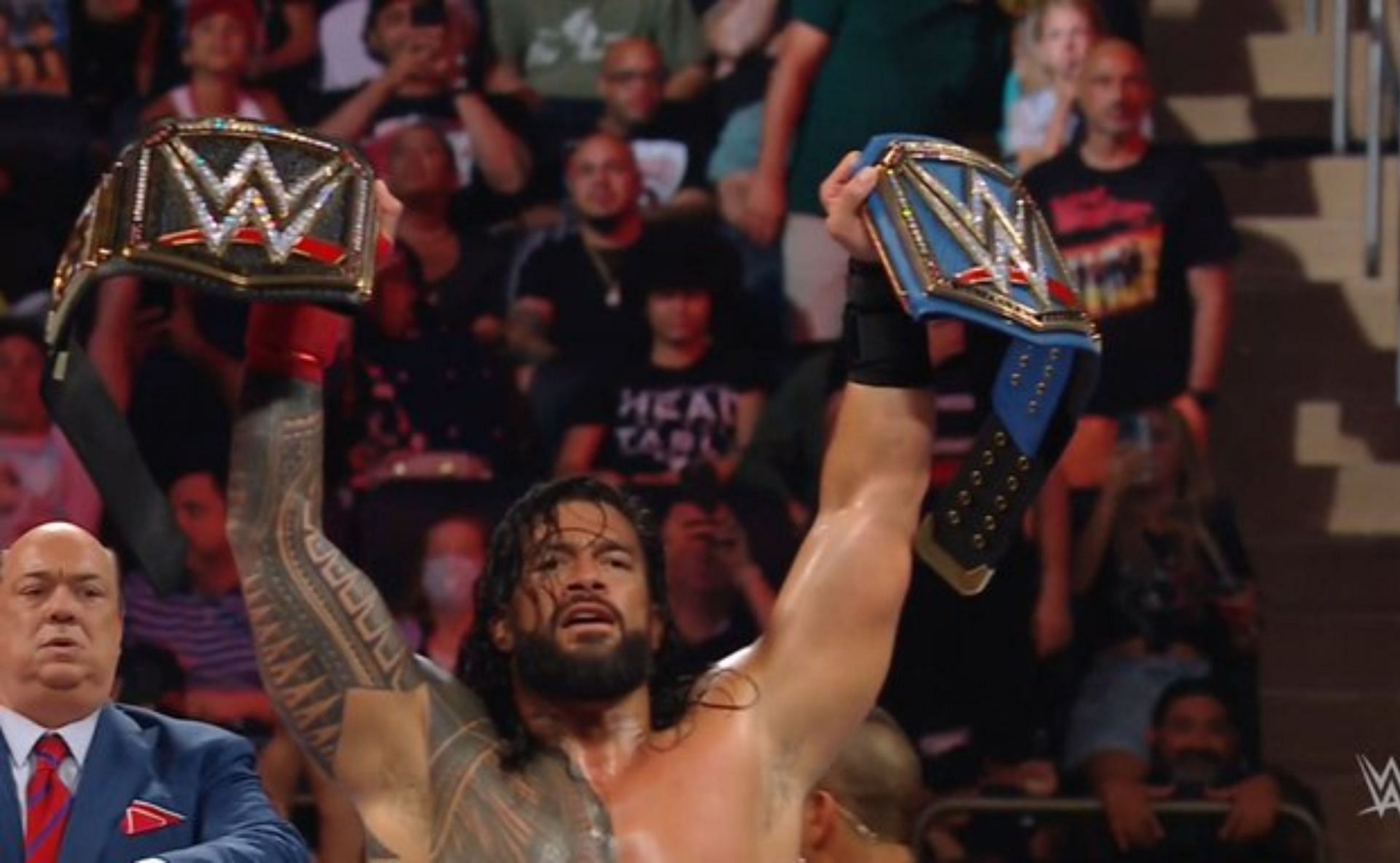 WWE Raw में रोमन रेंस ने अपनी टीम को दिलाई जीत 