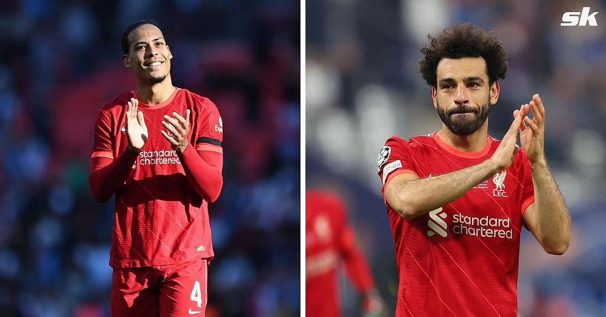 Virgil van Dijk (L) and Mohamed Salah are among the best Liverpool players ever