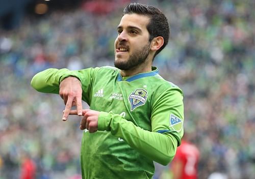 Víctor Rodríguez played a crucial part for Seattle Sounders in the 2019 MLS Cup Final. (Credit: Twitter/SoundersFC)