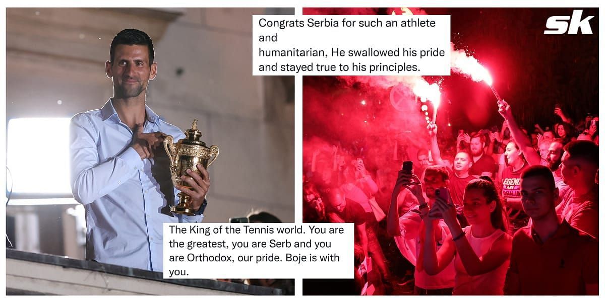 Serbian tennis community reacts to Novak Djokovic&#039;s Wimbledon win
