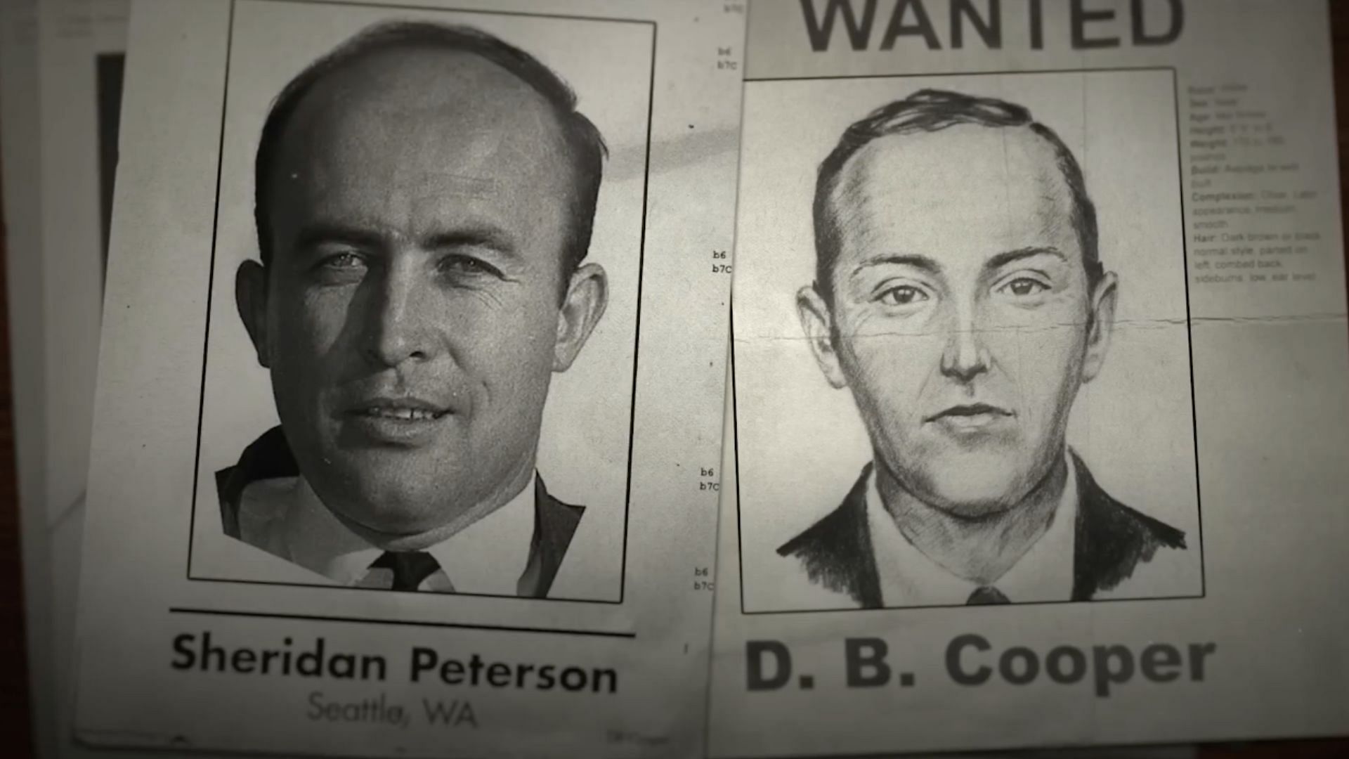 Sheridan Peterson was a prime suspect in the 1971 skyjacking case explored in D.B. Cooper: Where Are You?! (Image via Netflix/YouTube)