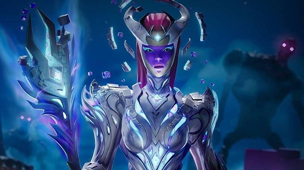 The Cube Queen was a secret skin (Image via Epic Games)