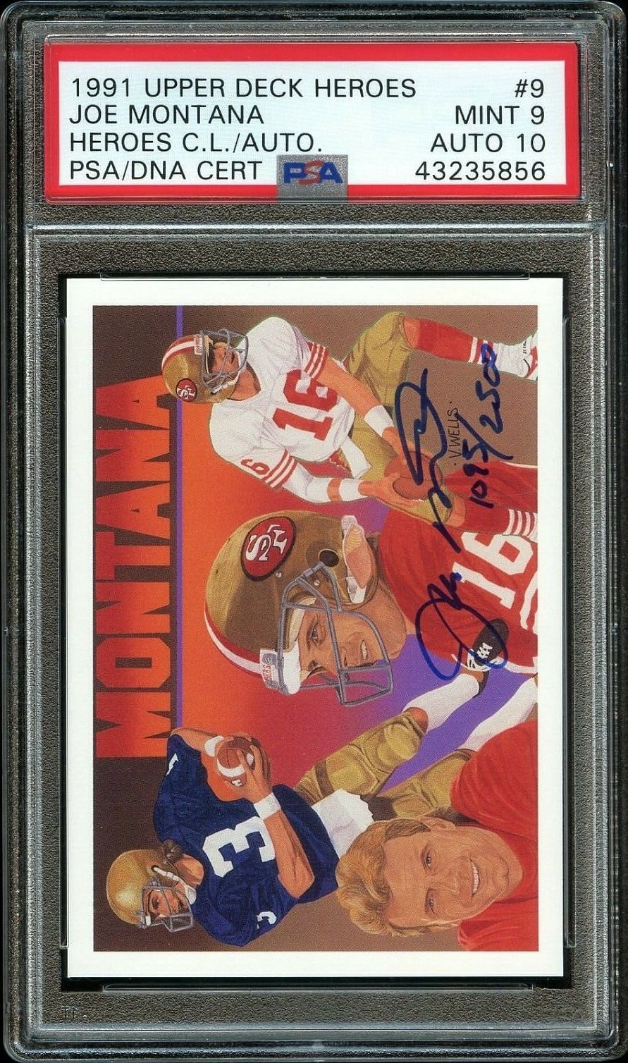 Top Joe Montana Cards, Rookie Card, Best Autographs, Most Valuable List