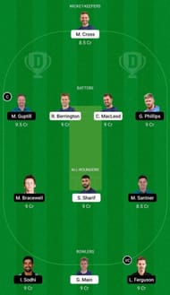 SCO vs NZ Dream11 Fantasy Suggestion #1