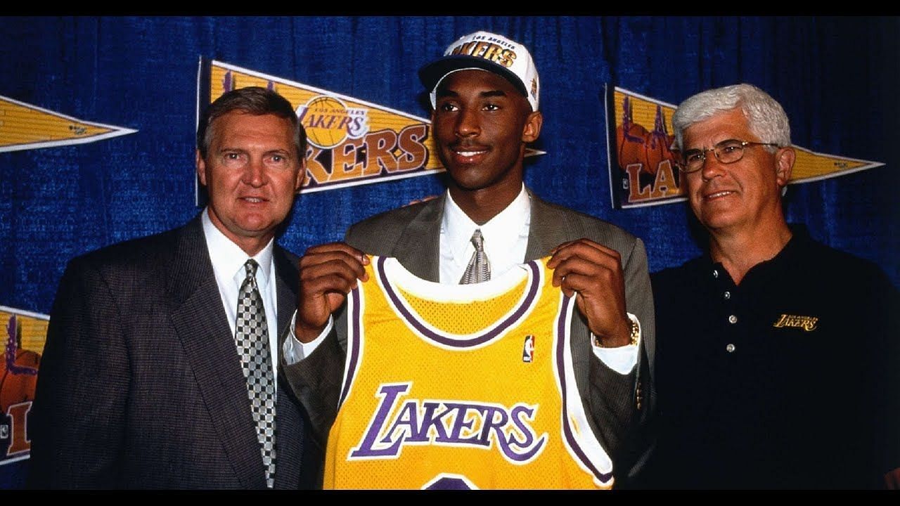 Drafting Kobe Bryant was one of Jerry West&#039;s savviest moves as an NBA executive. [Photo: YouTube]