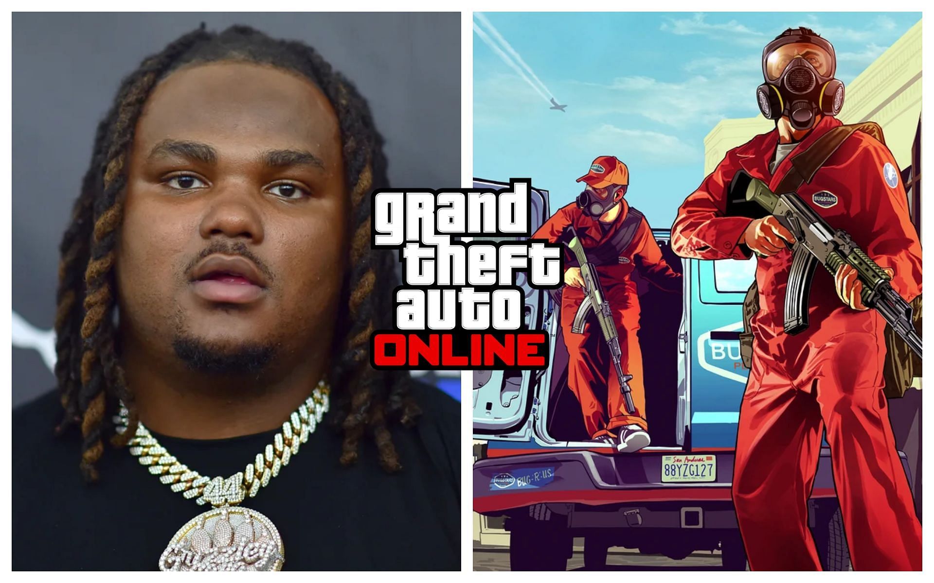 Tee Grizzley recently revealed how much he made from GTA RP (Images via Sportskeeda)