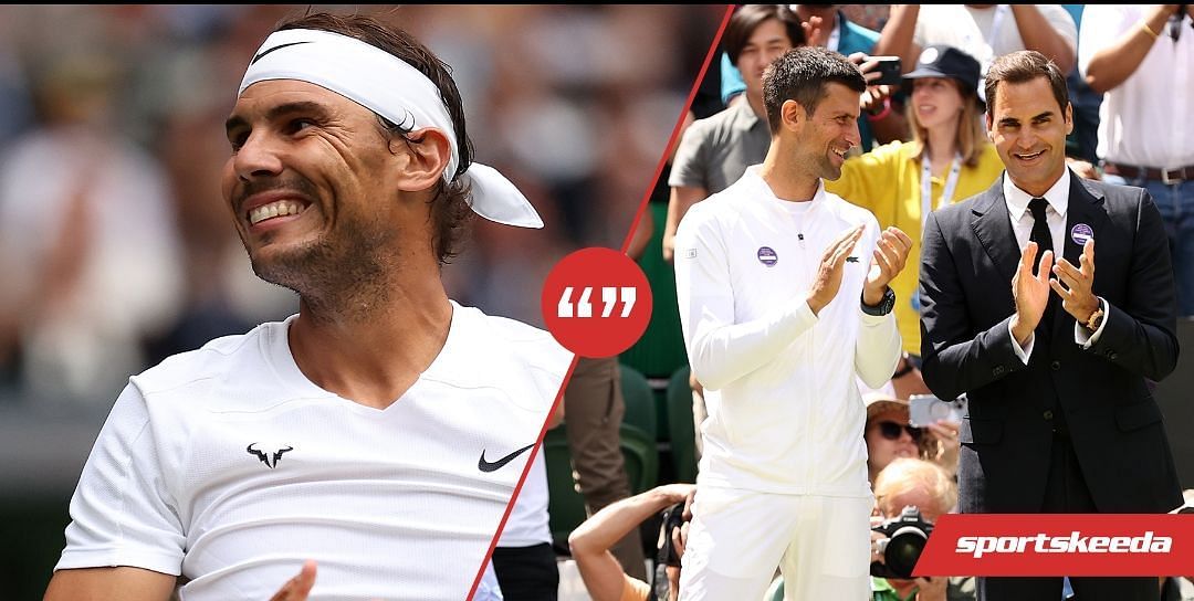Rafael Nadal was part of the Wimbledon celebrations for Centre Court completing 100 years