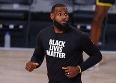 "GOAT James doing what MJ never did", "Yeah but when China tells him to shut up and dribble, he doesn't say a word" - Fans have polarized reactions as LeBron James files patent for "Shut Up And Dribble" phrase