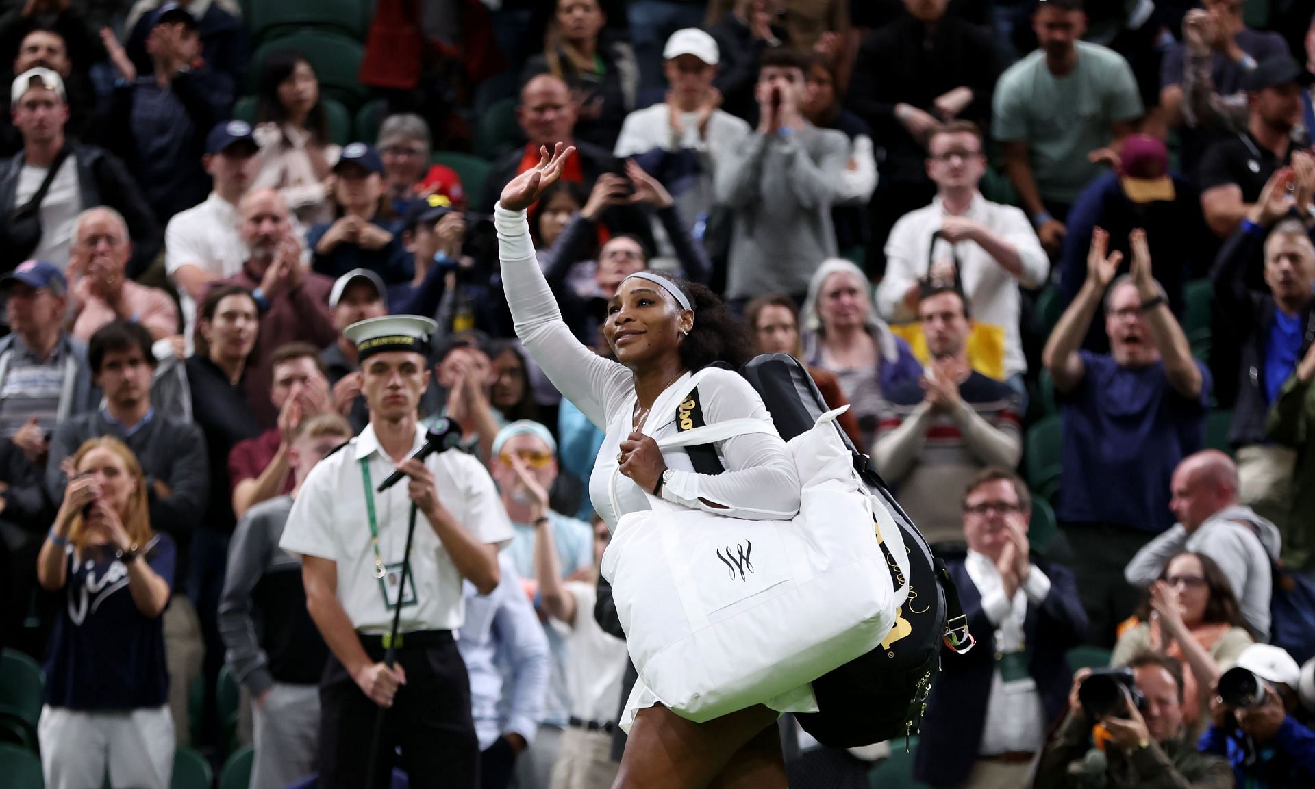 Serena Williams at the 2022 Wimbledon.