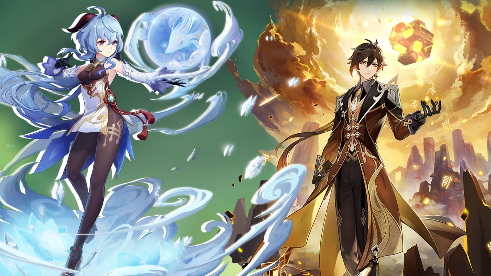 Popular characters Zhongli and Ganyu will return in 3.0 banners (Image via Genshin Impact)