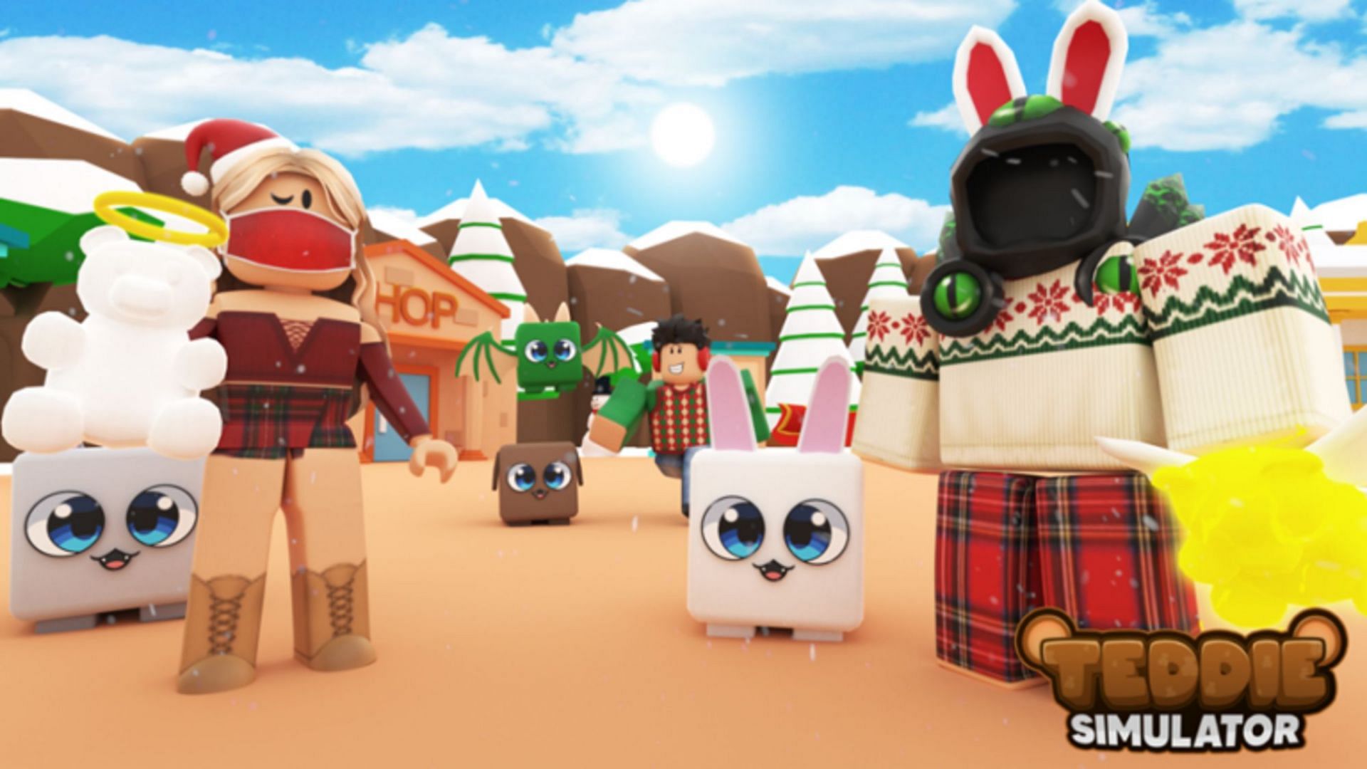 Play and raise teddies (Image via Roblox)