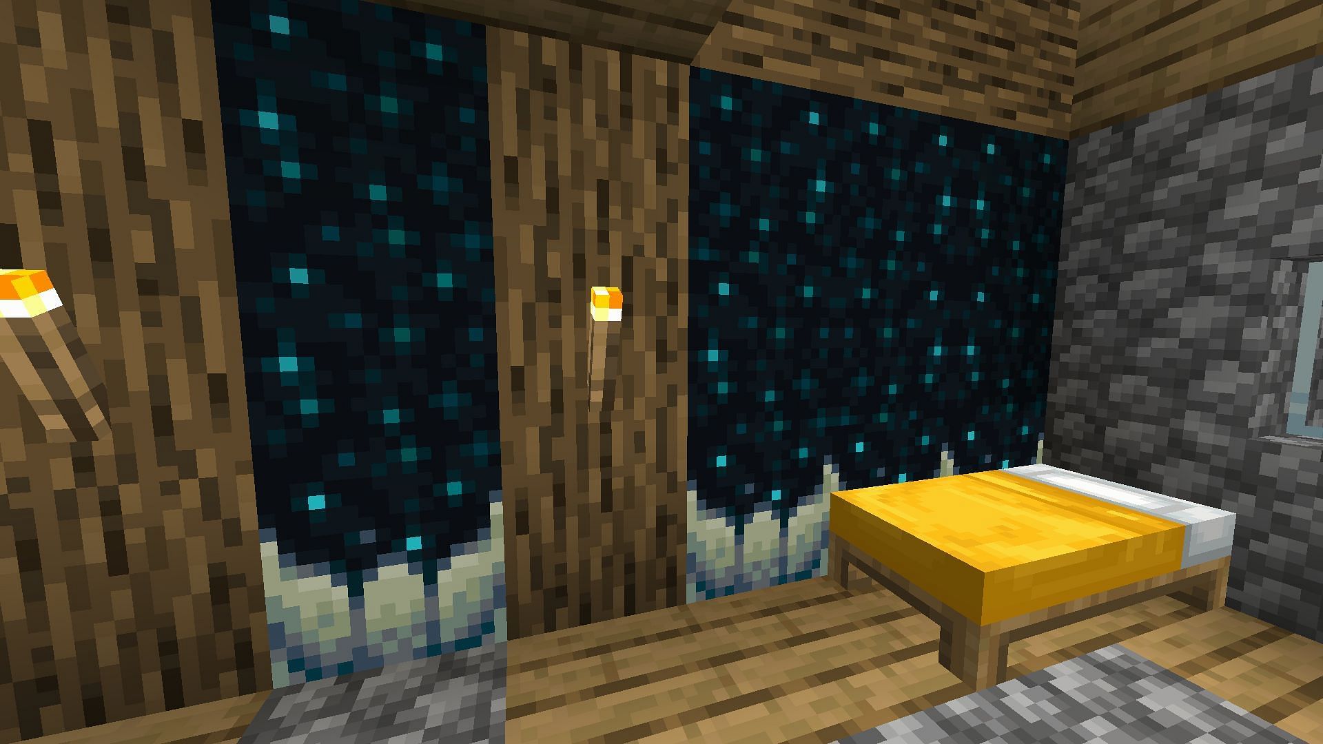 Sculk catalyst and regular sculk wall (Image via Minecraft 1.19 update)