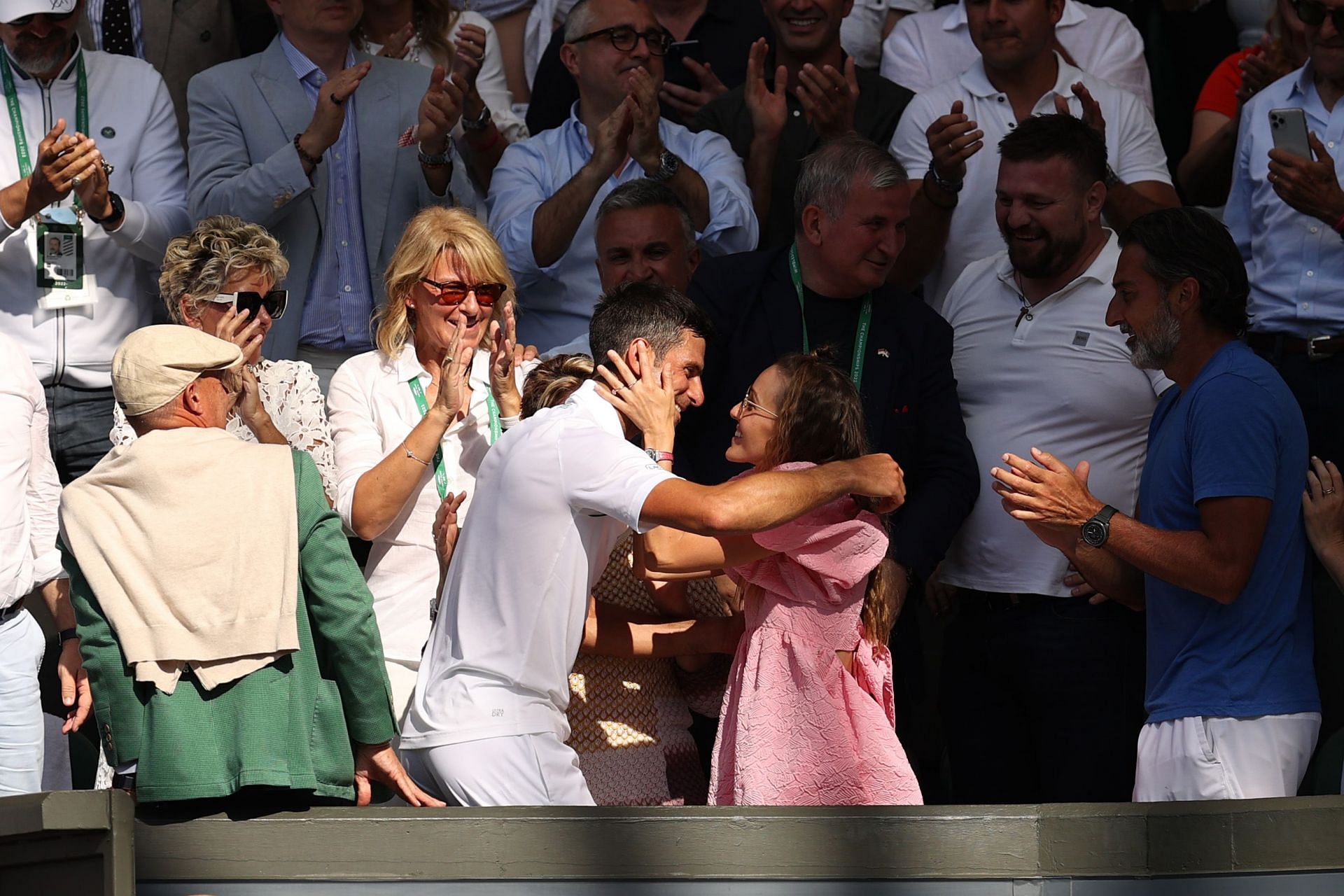 It&#039;s a double celebration for Novak Djokovic and wife Jelena