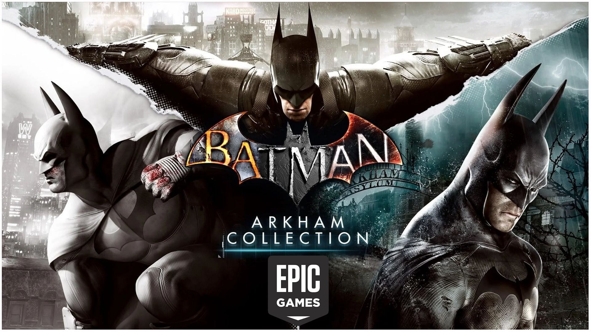 Rocksteady&rsquo;s Arkham Collection was made available for free on Epic Games Store (Image via Rocksteady &amp; Epic Games)