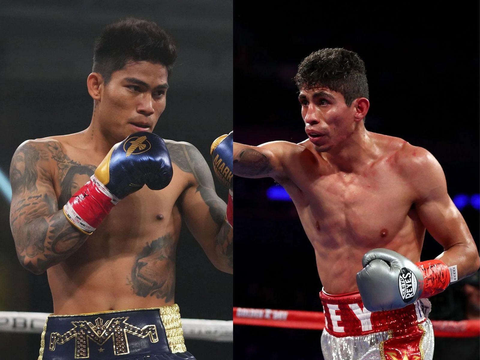 Mark Magsayo (left) and Rey Vargas (right)