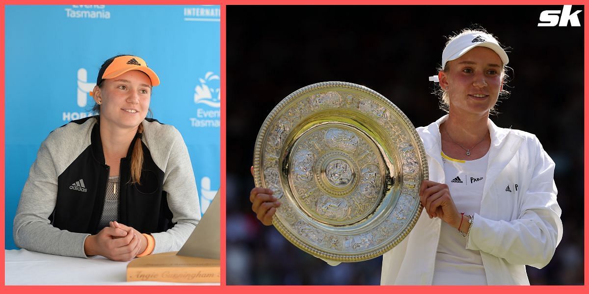 Elena Rybakina beat Ons Jabeur in the Wimbledon final on Saturday