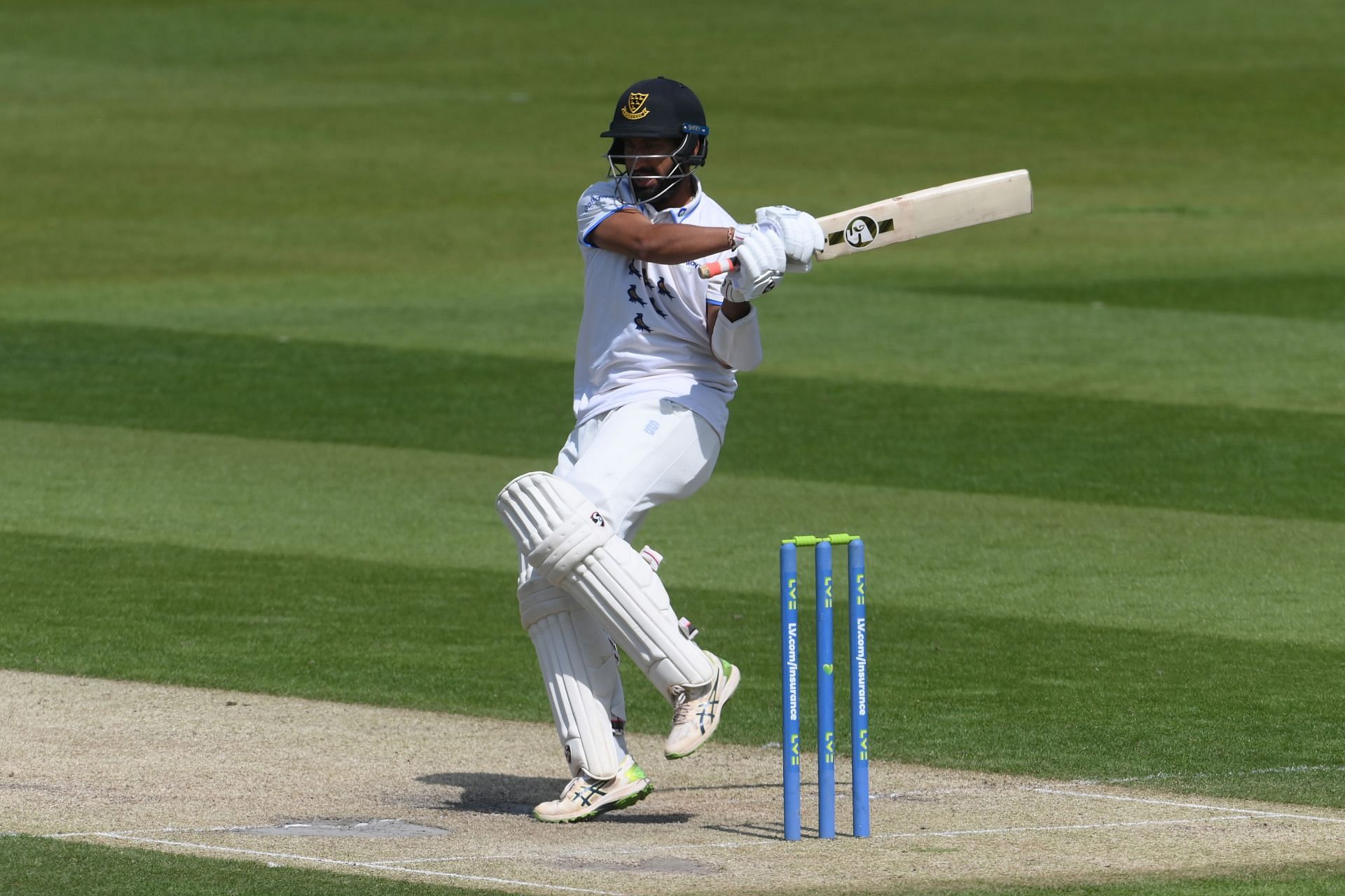 Cheteshwar Pujara has been in scintillating form for Sussex.