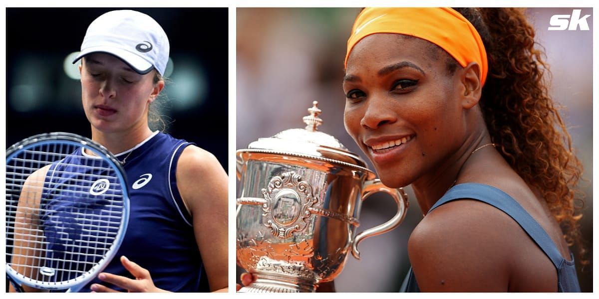 Serena Williams remains the last player to finish a season undefeated on clay