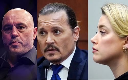 Joe Rogan (left), Johnny Depp (centre), Amber Heard (right) [Image courtesy of independent.co.uk]