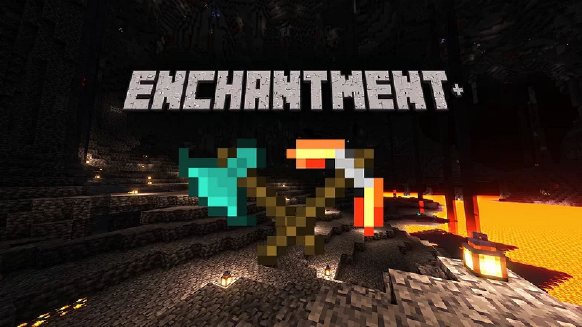The Enchantment+ title image (Image via planetminecraft)