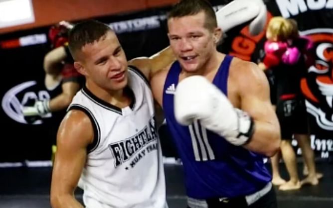 Watch: Petr Yan and Kai Kara-France trade heavy blows as they spar at Tiger Muay Thai