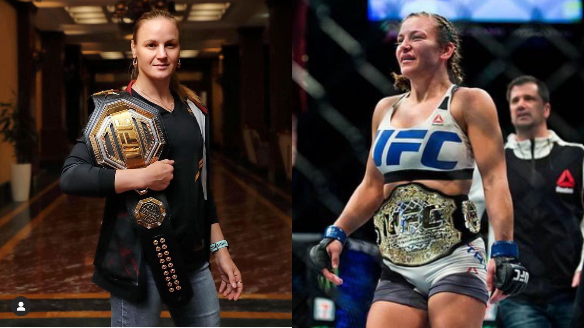 Valentina Shevchenko (left) and Miesha Tate (right) [Images Courtesy: @bulletvalentina and @mieshatate on Instagram]