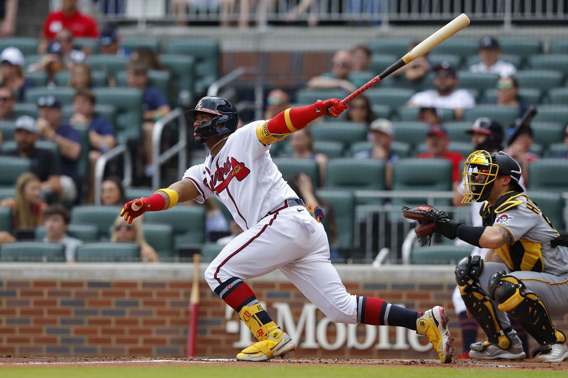 Acuna Jr. hits a leadoff home run, Pittsburgh Pirates v Atlanta Braves.