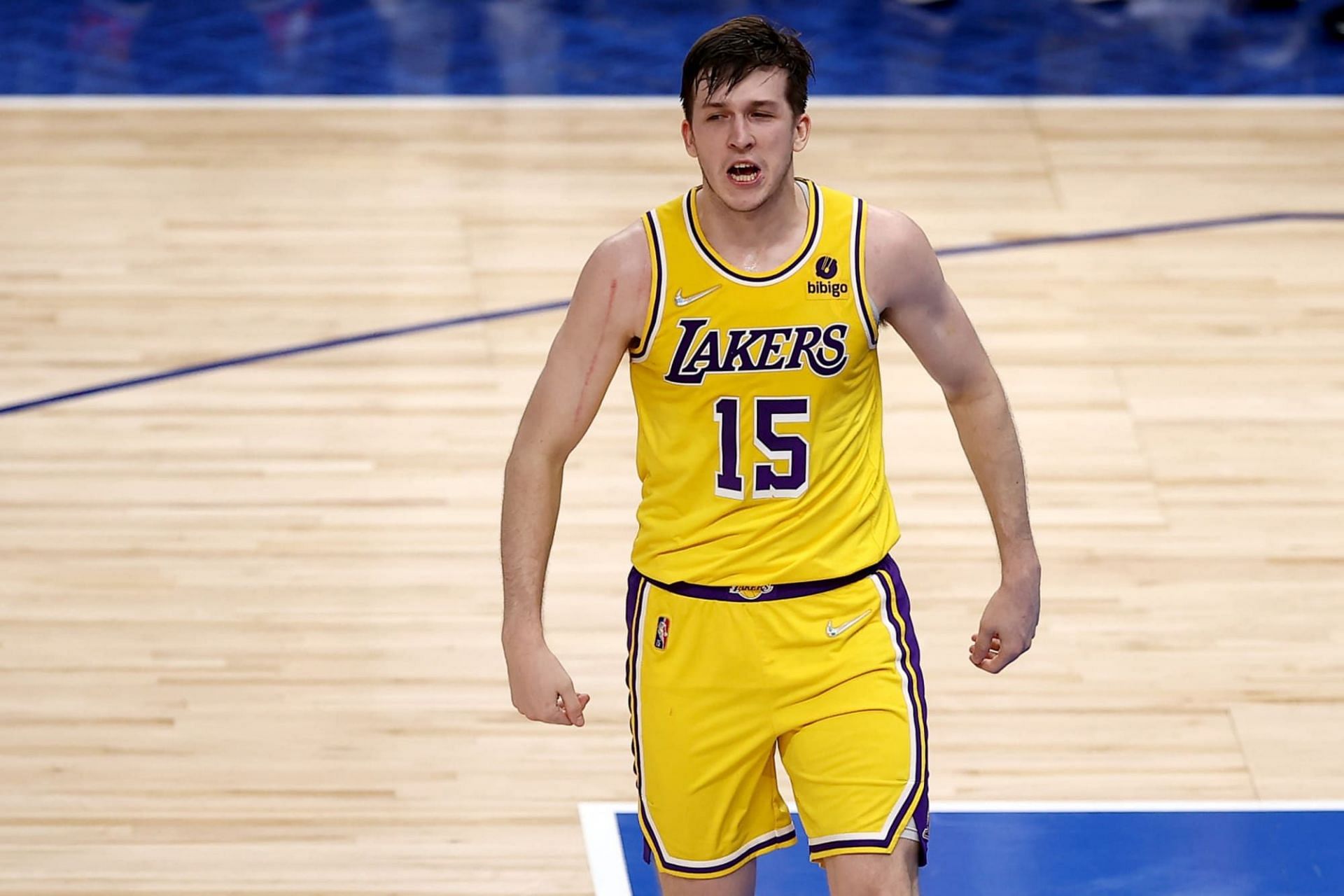 Austin Reaves is acting LA Lakers fans to drop the old nicknames and give him a new one. [Photo: Lake Show Life]