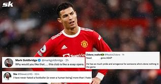 "This club is like a soap opera", "Know your fu****g place" - Manchester United fans rip into 29-year-old as he likes post on Cristiano Ronaldo's reported pay cut