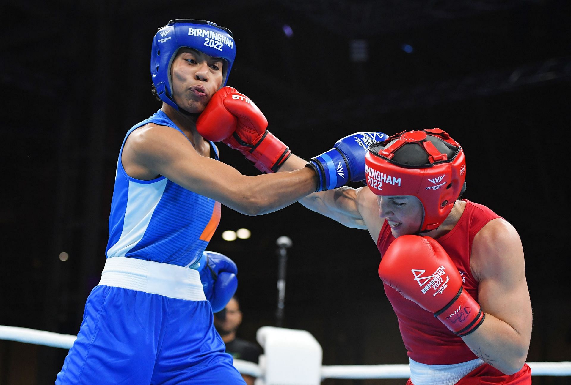 Boxing - 2022 Commonwealth Games: Lovlina Borgohain in action