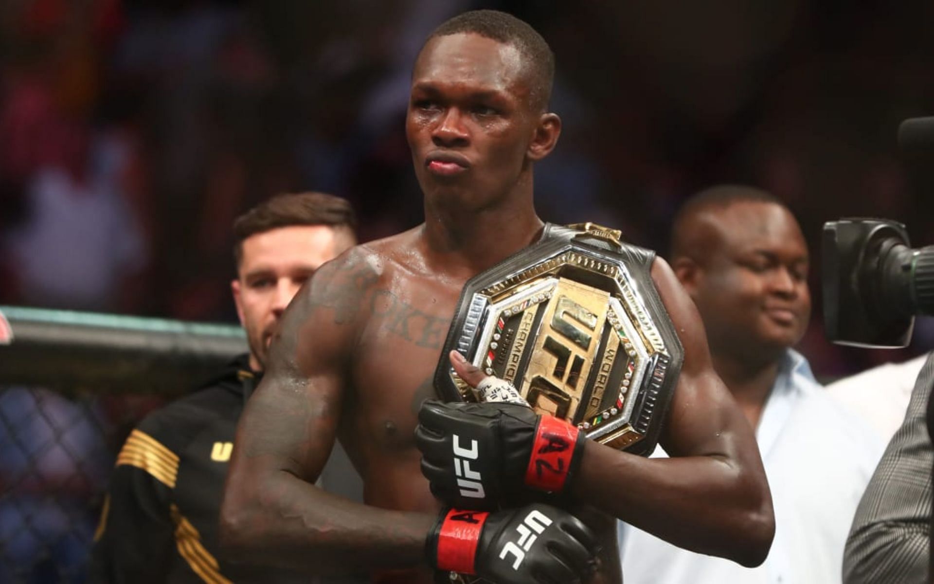 Israel Adesanya used The Undertaker&#039;s legendary theme song at this weekend&#039;s event