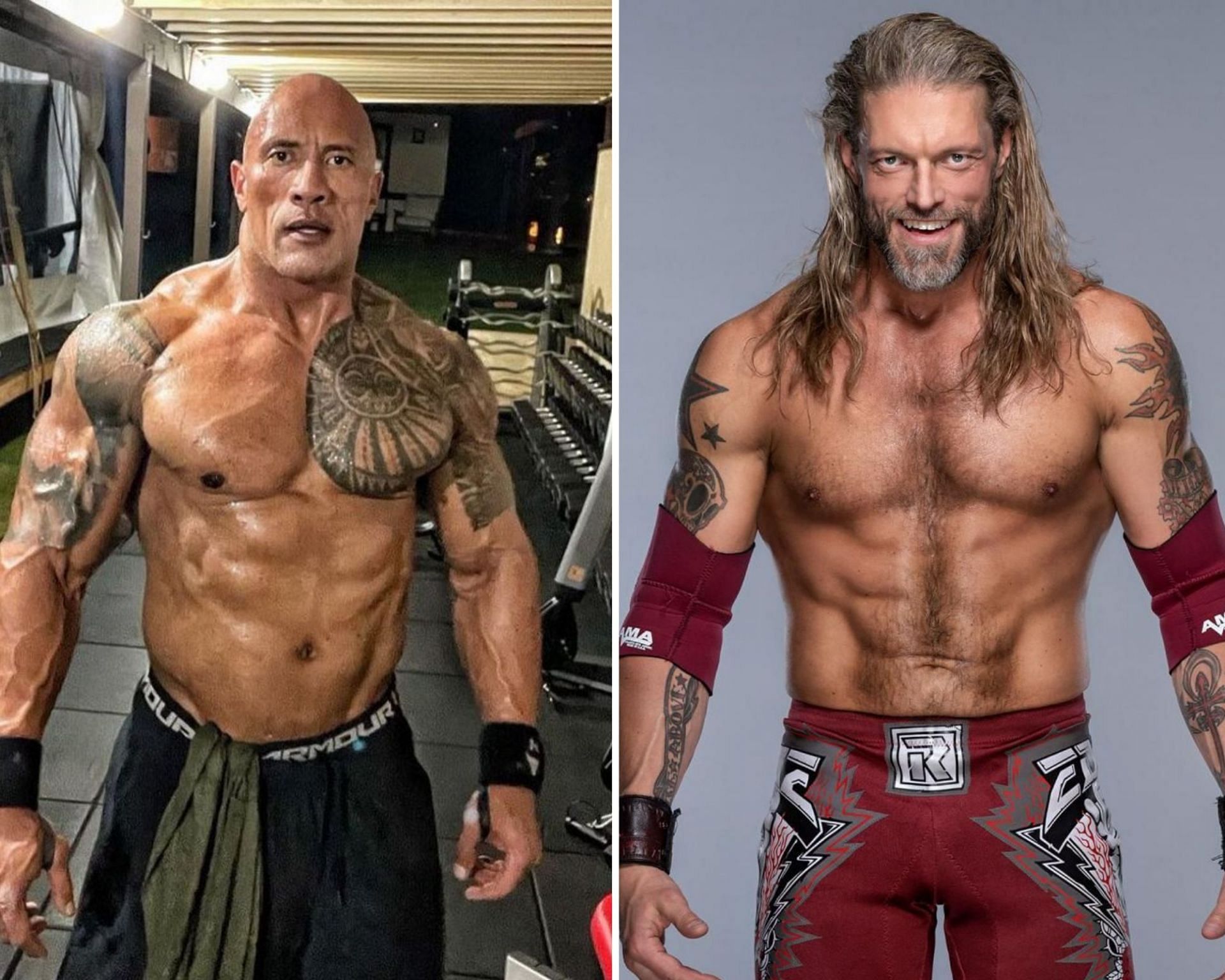 Edge and The Rock are still in fantastic shape even 20 years after SummerSlam 2002!