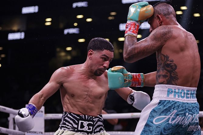 Watch: Teary-eyed Danny Garcia opens up about his depression after beating Jose Benavidez Jr. - "I felt a little dark"