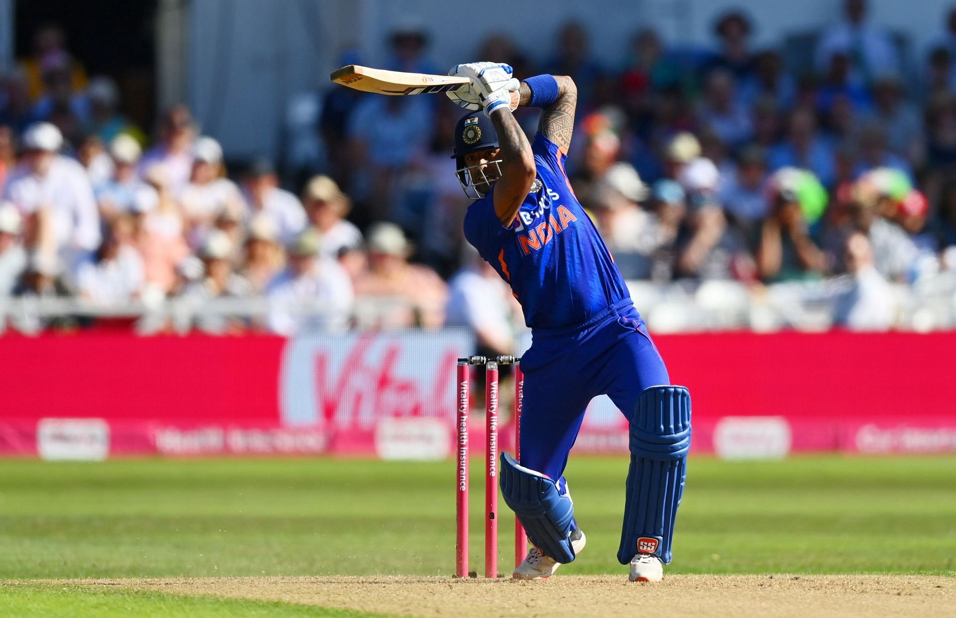 Suryakumar Yadav played some unbelievable shots during his innings