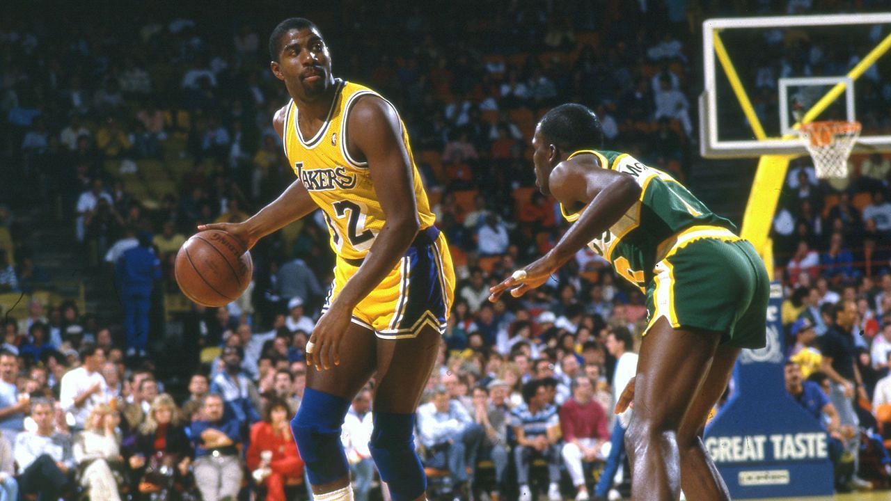 Los Angeles Lakers legend Magic Johnson