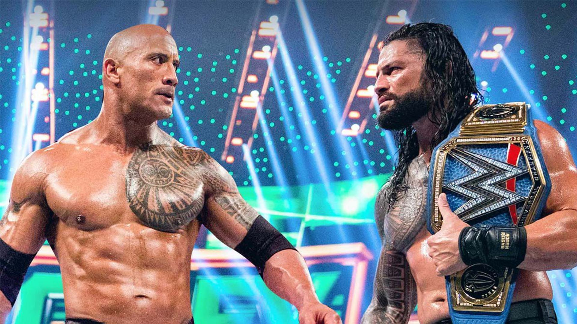 The Rock and Roman Reigns are real-life cousins