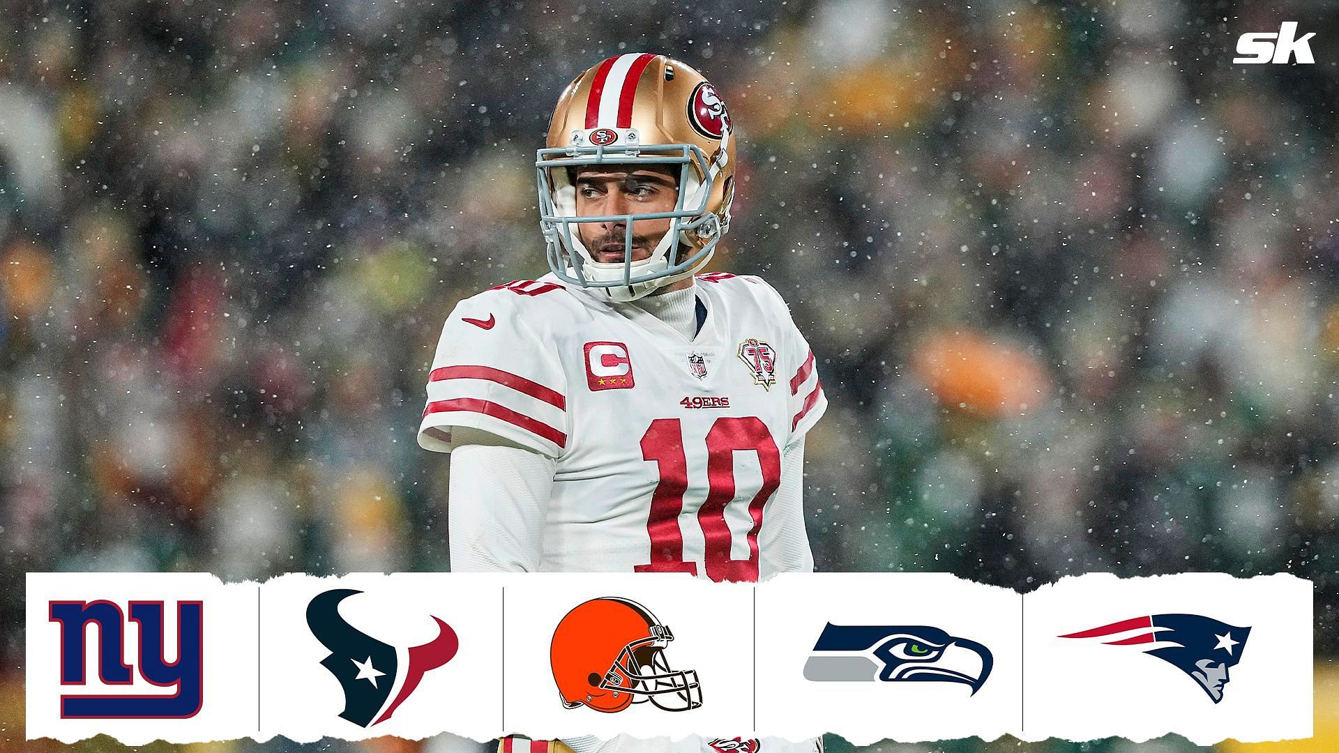 SF 49ers: 5 landing spots and trade packages for QB Jimmy Garoppolo