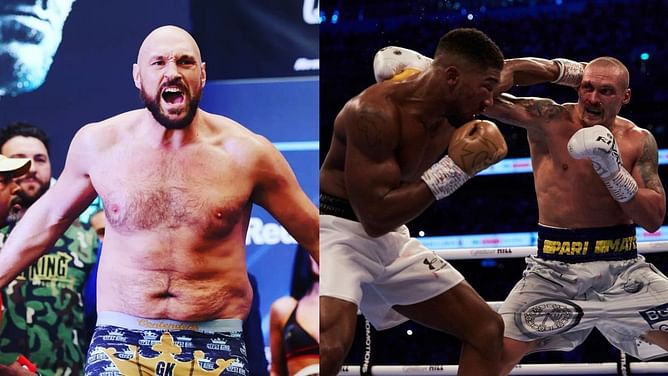 SugarHill Steward gives an update on Tyson Fury's fight plans, says 'The Gypsy King' told him that he "will fight Anthony Joshua and Oleksandr Usyk"