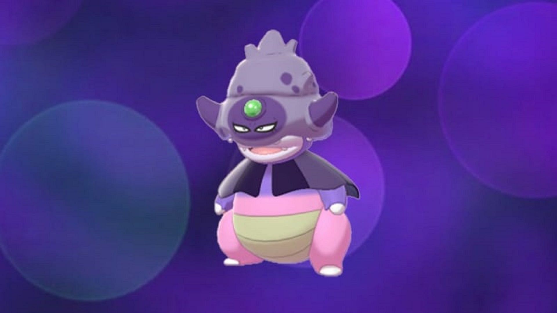 Galarian Slowking, a Poison/Psychic-type Pokemon in Pokemon GO (Image via The Pokemon Company)