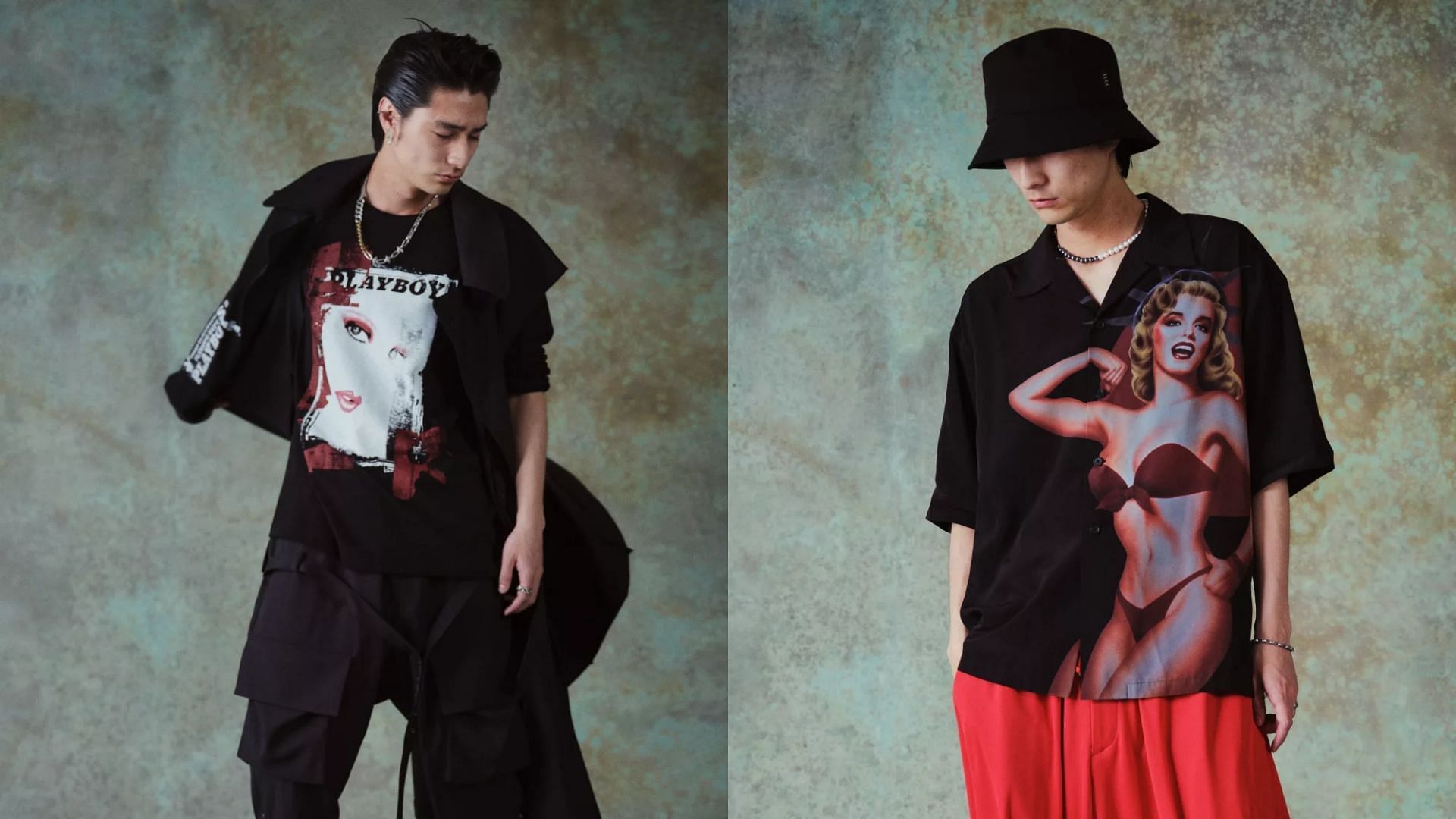 Campaign images of the official collaborative collection (Image via Yohji Yamamoto)