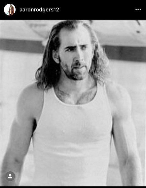 Aaron Rodgers arrives at training camp looking like Nicolas Cage in 'Con Air'  : r/funny