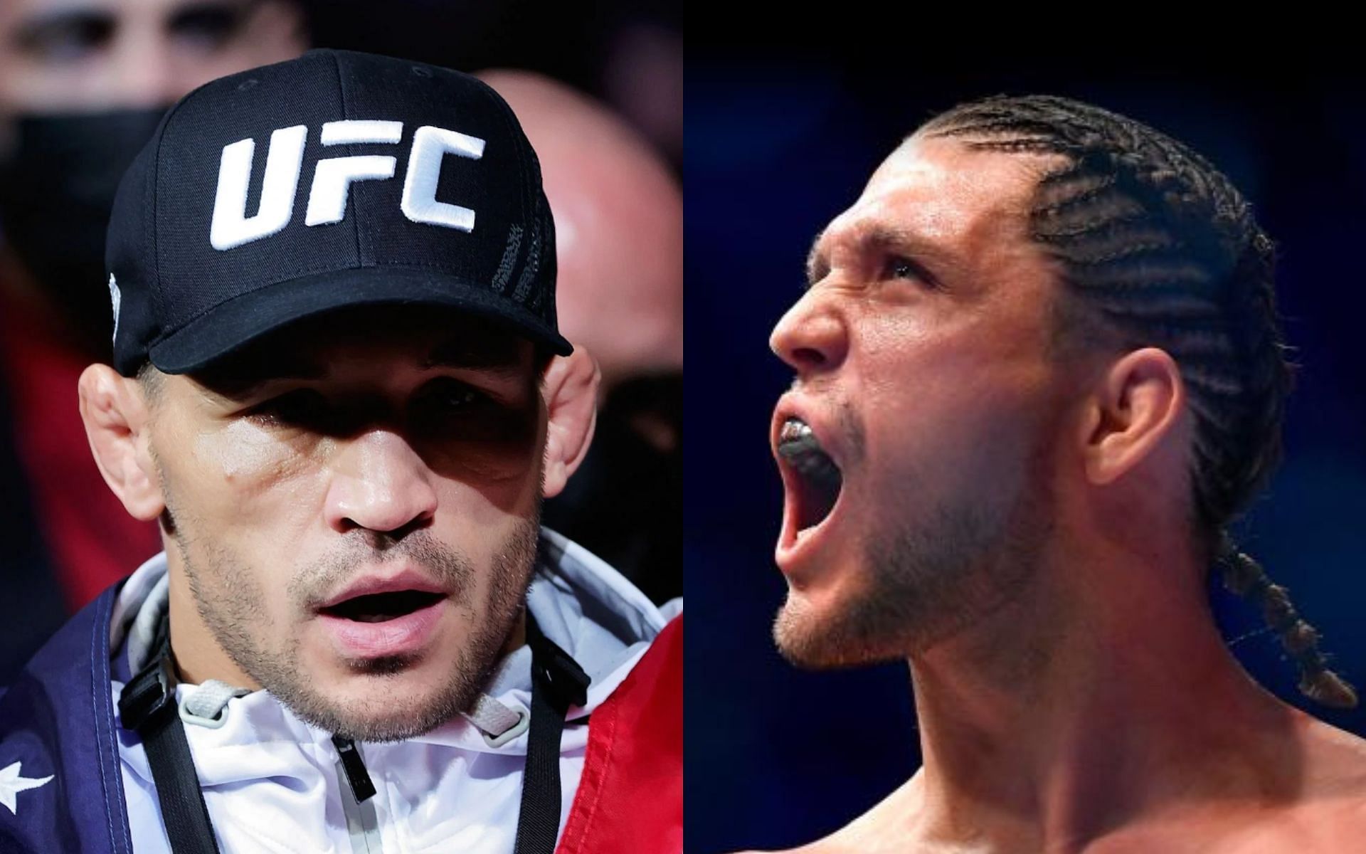 Michael Chandler (left), Brian Ortega (right. Image credit: UFC.com)