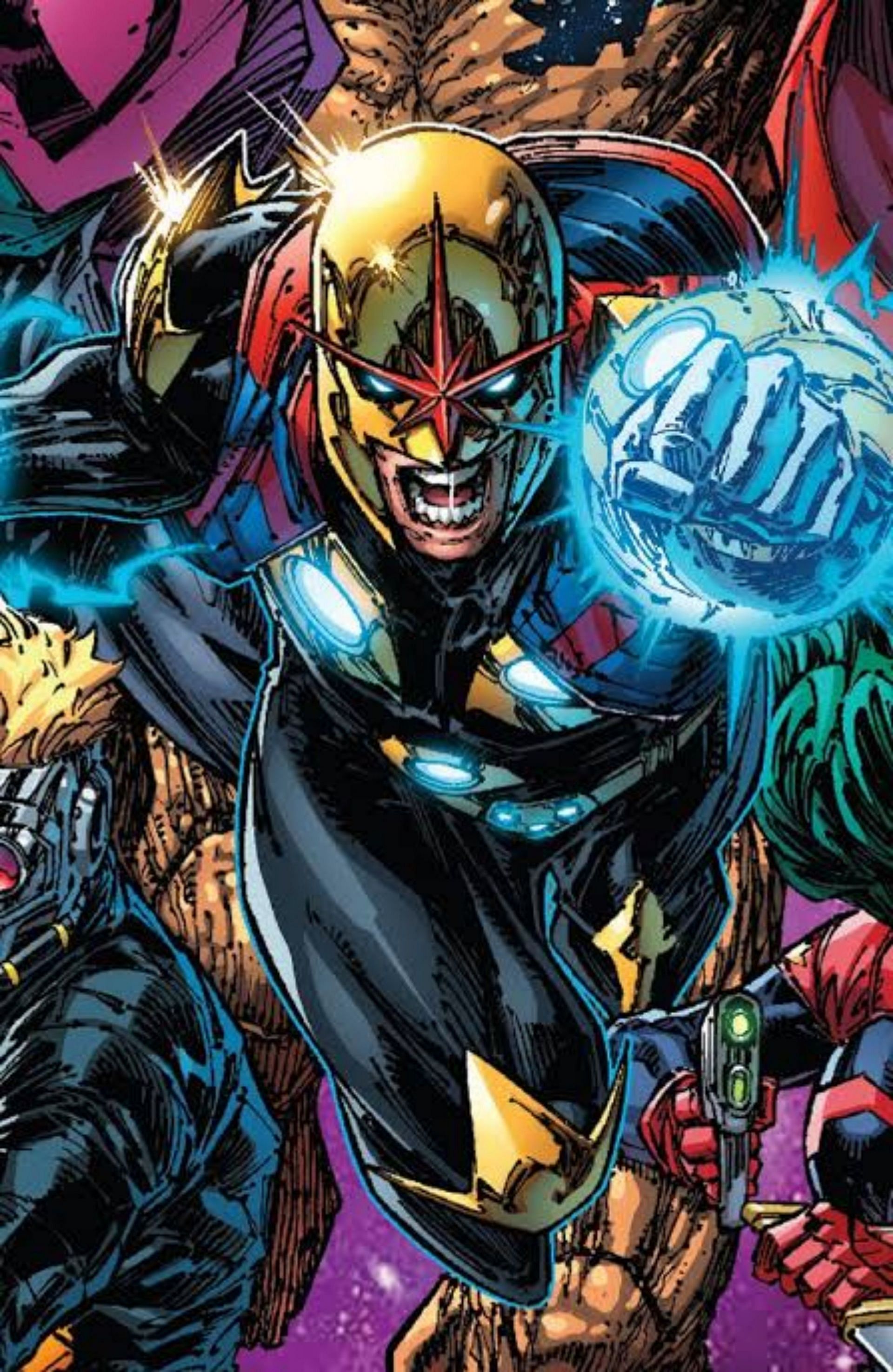 Richard Rider as Nova (Image via Marvel Comics)