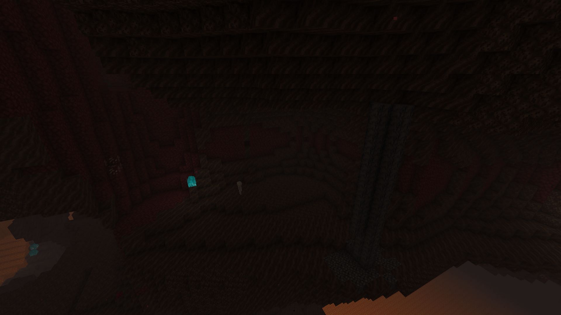 An example of a soul sand valley (Image via Minecraft)