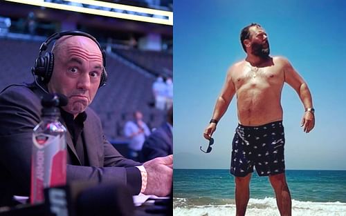 Joe Rogan (left), Bert Kreischer (right) [Image courtesy of @bertkreischer on Instagram]